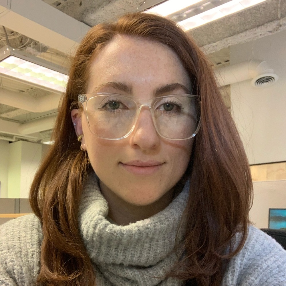 Clear Blue Light/Fashion Oversized Glasses w/case